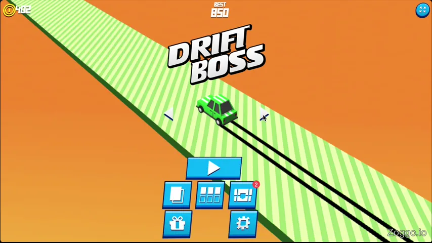 Unlockable vehicles in the Drift Boss garage