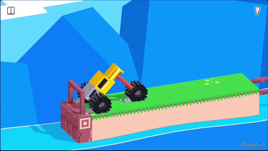 Smooth balance control on Level 51 using pitch mechanics to glide over a narrow rail