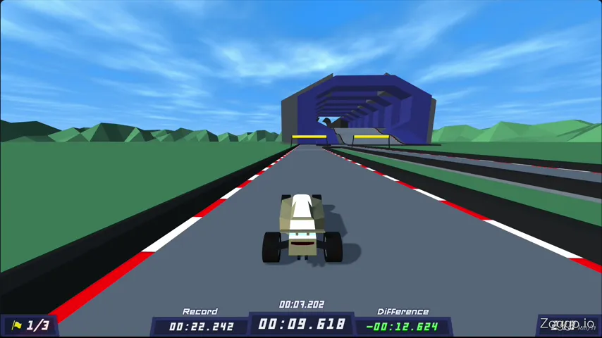 Comparison of respawning with zero speed versus driving through smoothly at high speed