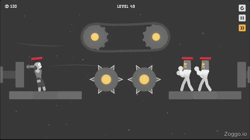 Player moving forward to swing arms clockwise and backward for counter-clockwise